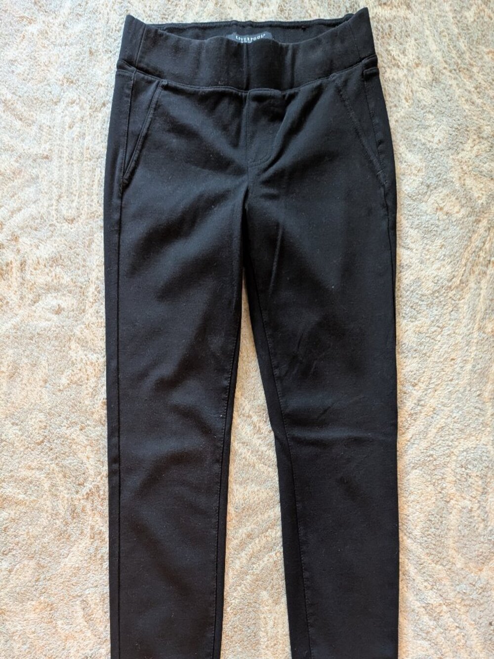 Liverpool black dress pants, size petite small